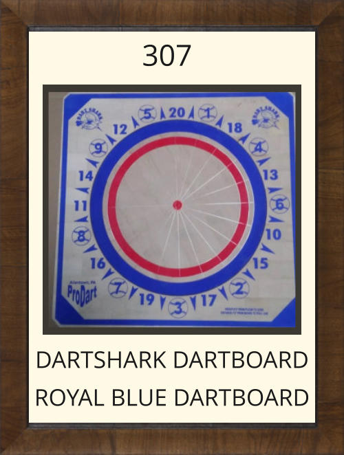 307-DartShark-RoyalBlue Dartboard